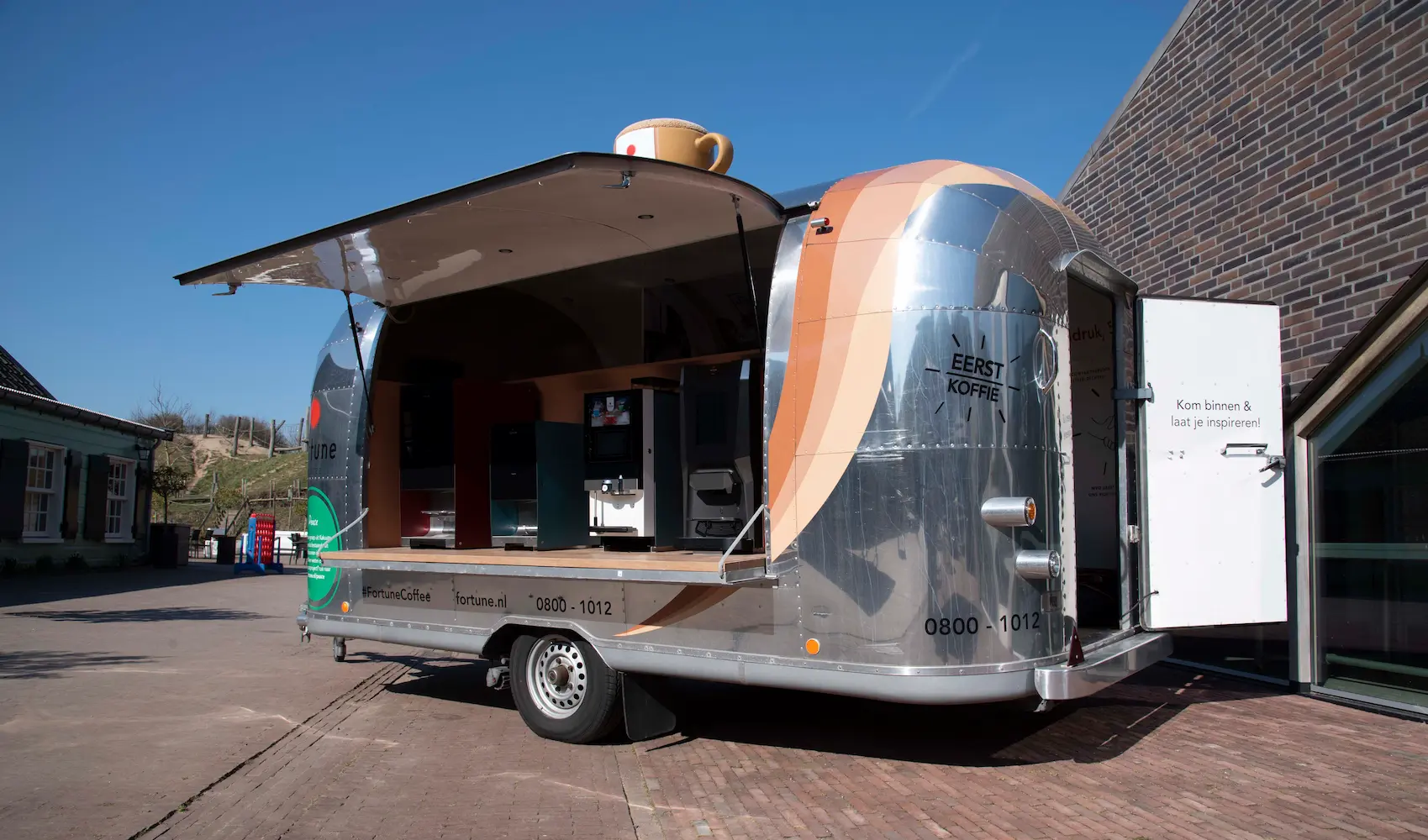 Fortune Coffee retro koffietrailer