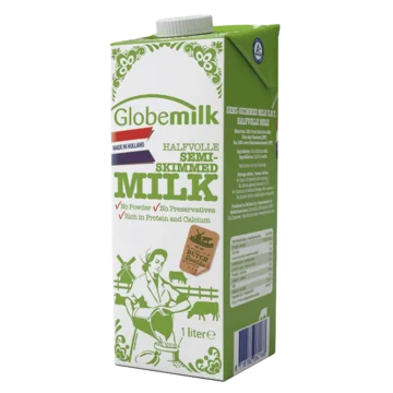 Halfvolle houdbare melk