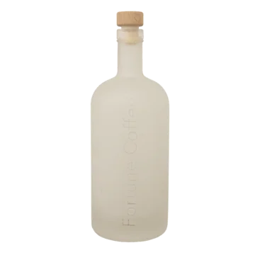Glazen waterfles - 1 liter